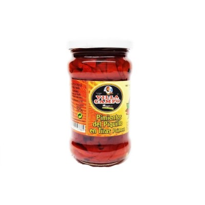 PIMIENTO PIQUILLO TIRAS 314 ml. VILLACAMPO