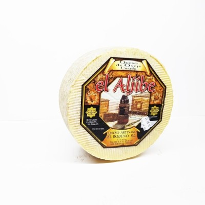 QUESO CURADO ARTESANO PURO DE OVEJA EL ALJIBE  3 Kg. Aprox.