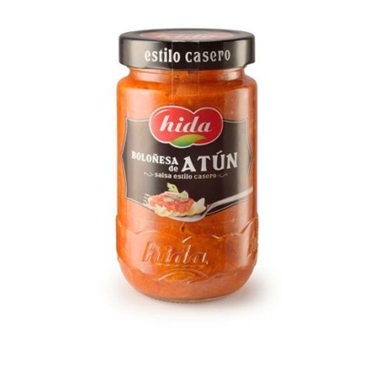 SALSA BOLOÑESA DE ATUN 350G. HIDA