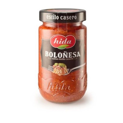 SALSA BOLOÑESA DE CARNE 355G. HIDA