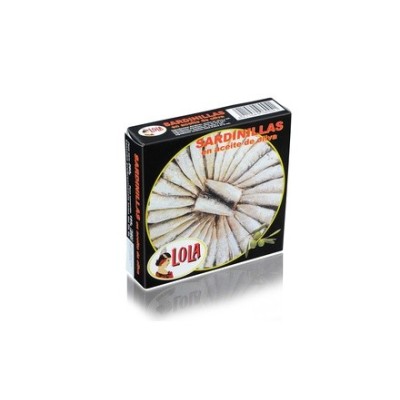 SARDINILLA EN ACEITE DE OLIVA 280G. 40/50P. LOLA