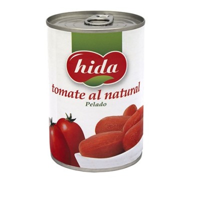 TOMATE NATURAL PELADO 1/2 KG. HIDA