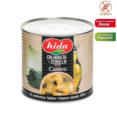 CALABACIN Y CEBOLLA SOFRITO 3KG. HIDA