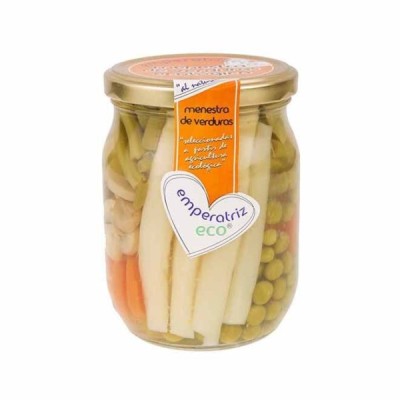 MENESTRA DE VERDURAS ECOLÓGICAS 580 ml. EMPERATRIZ