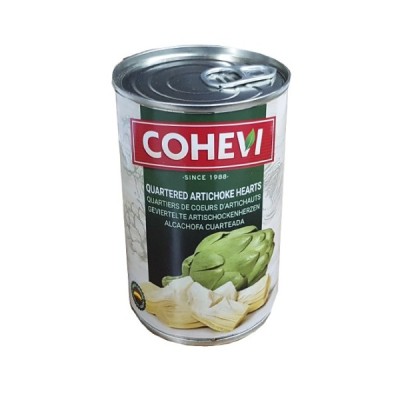 ALCACHOFAS CUARTEADAS 0,5 KG. COHEVI