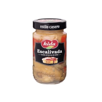 ESCALIVADA ASADA  AL HORNO DE LEÑA TARRO 350G HIDA