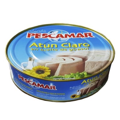 ATUN CLARO EN AC. GIR. 2KG. PESCAMAR
