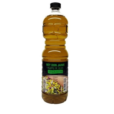 ACEITE OLIVA VIRGEN EXTRA REY DON JAIME BOTELLA  1 L.