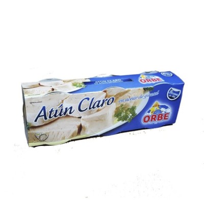 ATUN CLARO EN AC. DE GIRASOL PACK3 ORBE