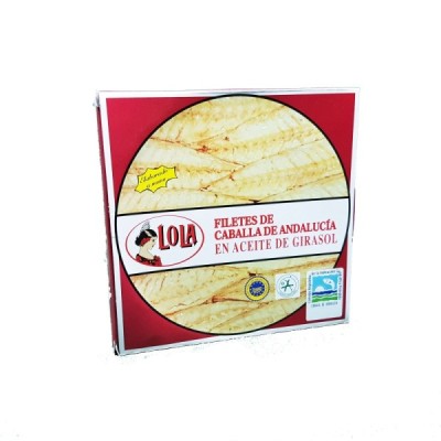 CABALLA D.O. ANDALUCÍA EN ACEITE DE GIRASOL 550 gr. LOLA