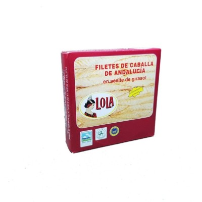 CABALLA D.O. ANDALUCIA EN ACEITE DE  GIRASOL 280 gr.  LOLA
