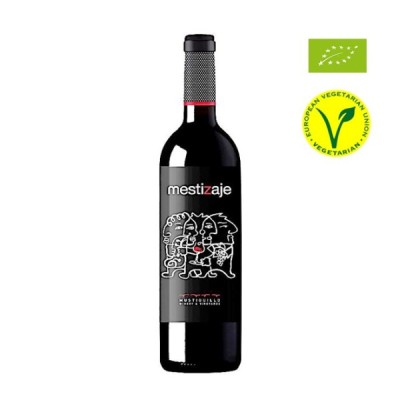 VINO TINTO ECOLÓGICO MESTIZAJE D.O UTIEL-REQUENA
