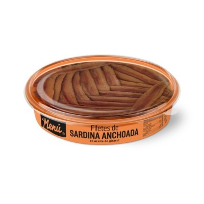 SARDINA ANCHOADA 570G. 40/50P. EL MENU