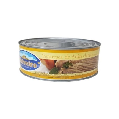 VENTRESCA DE ATÚN CLARO EN ACEITE DE GIRASOL 1KG.  MALVEIRA