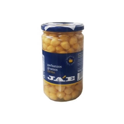 GARBANZOS GRUESOS EXTRA 560 Gr. JAE