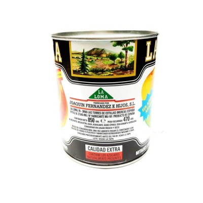 MELOCOTON SIN AZUCAR 1KG. 8/10F. LA LOMA