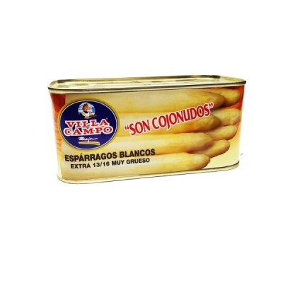 ESPARRAGO EXTRA 1KG. 13/16F. COJONUDOS VILLACAMPO