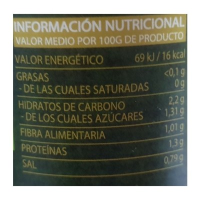 ESPARRAGO BLANCO ECO. RIOJA 580 ML. 6/8 FRUTOS EMPERATRIZ