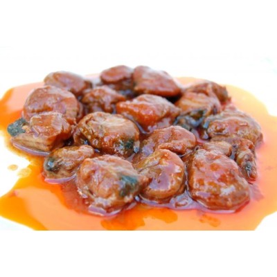 ZAMBURIÑAS EN SALSA DE VIEIRA 120G 18/20P. MARISCADORA