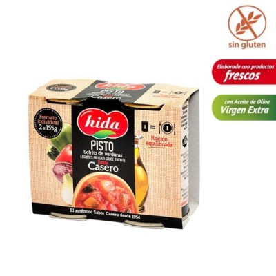 FRITADA PISTO PACK 2 LATAS 170 gr. HIDA