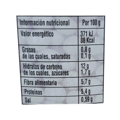 GUISANTES FINOS PRIMERA 0.5 KG. VILLACAMPO