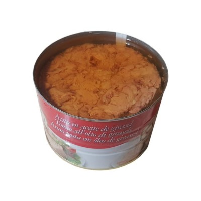 ATUN EN AC. GIRASOL 2KG. CORTIZO