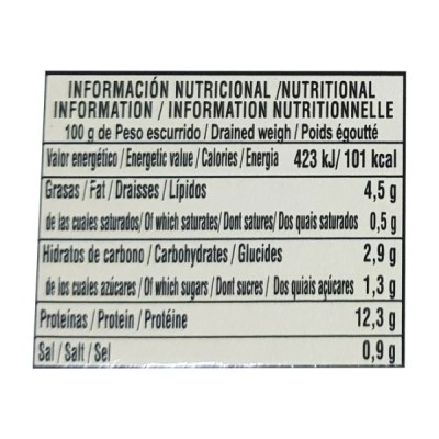 ZAMBURIÑAS EN SALSA DE VIEIRA 120G 18/20P. MARISCADORA