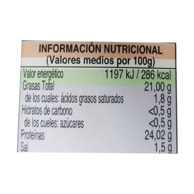 ATÚN EN ACEITE DE GIRASOL 1 Kg. ONDAR