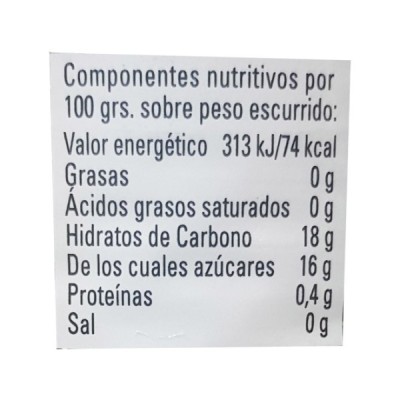 MELOCOTON ALMIBAR LA LOMA 12/1KG. 6/10 F. "MURKODY"
