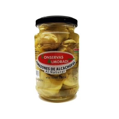 ALCACHOFAS T. CRISTAL 12/14F. 350ML ALMORADI