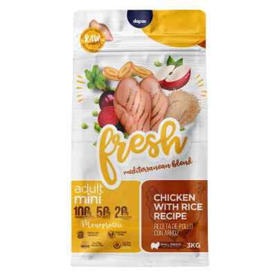 FRESH MEDITERRANEAN BLEND ADULT MINI 3 KG.