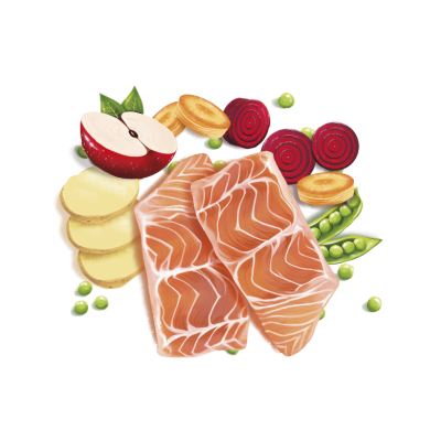 FRESH MEDITERRANEAN BLEND ADULT SENSITIVE 3 KG.