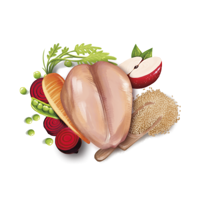 FRESH MEDITERRANEAN BLEND SENIOR LIGHT 3 KG.