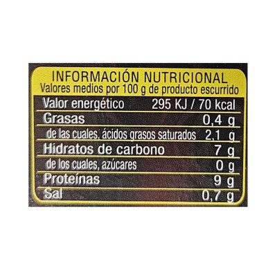 BERBERECHOS RIAS GALLEGAS 40/50 P. LA PIEDAD