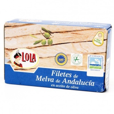 MELVA D.O ANDALUCIA  EN AC. OLIVA 125 gr. LOLA