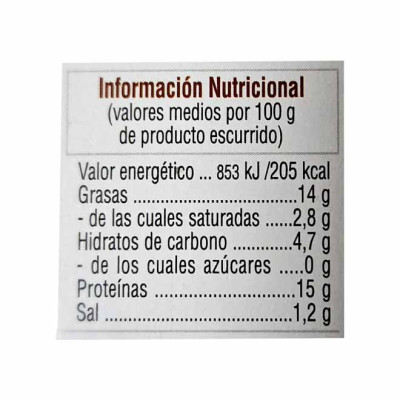 MEJILLON ESC. FRITO  12/15P. TAMAÑO GRANDE CAMPING